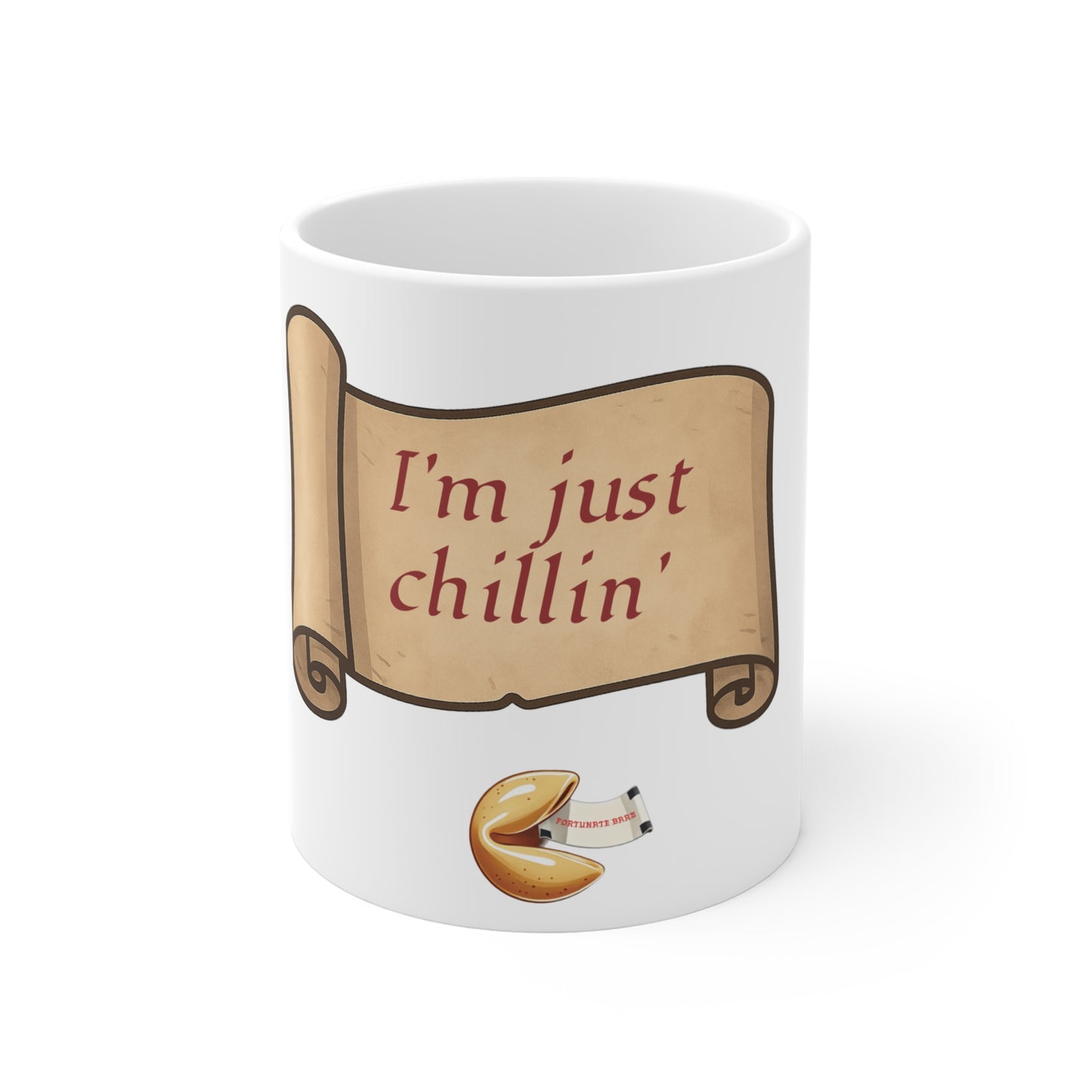 I'm Just Chillin' 11oz Mug - Fun Coffee Cup for Relaxation & Gifts