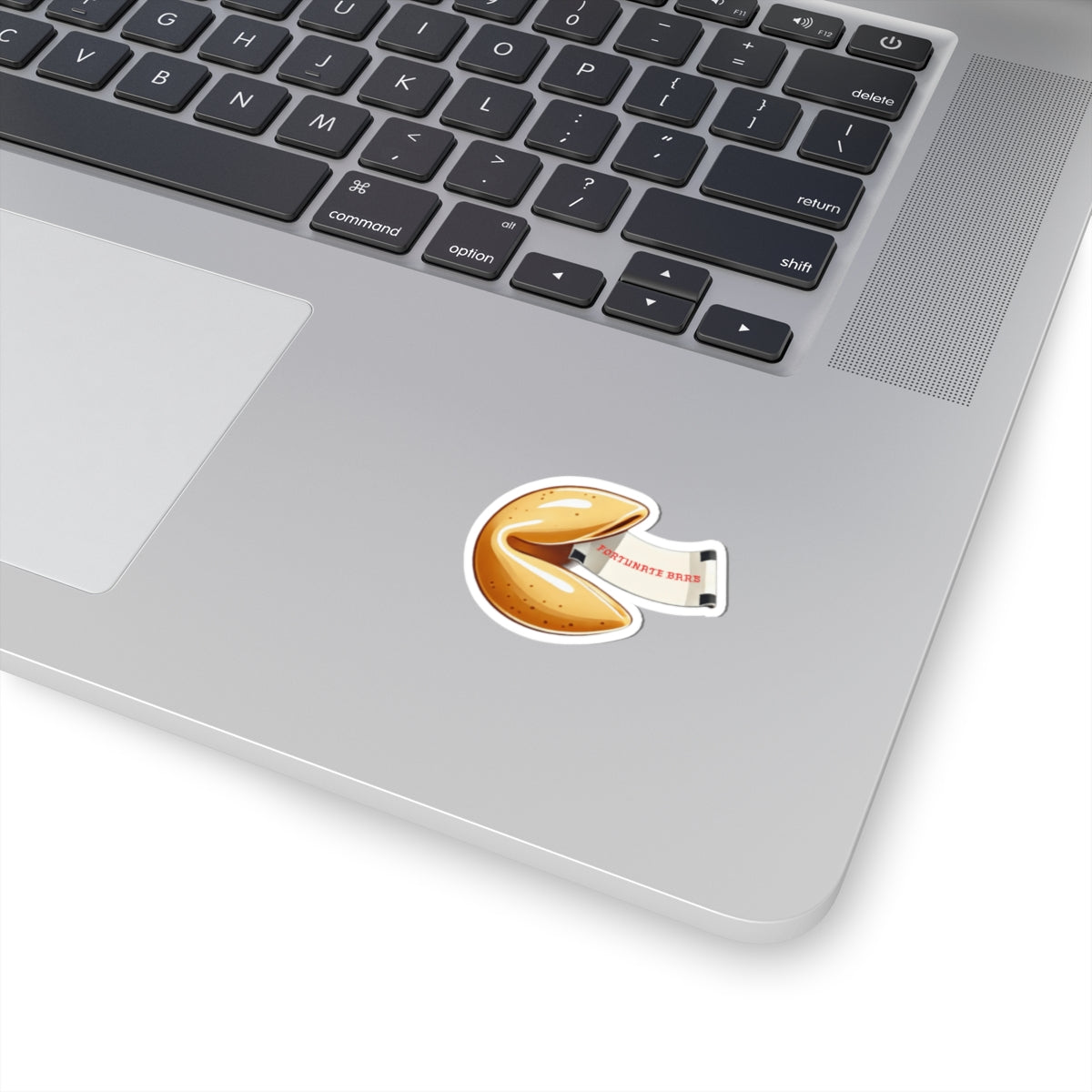 Fortune Cookie Kiss-Cut Sticker - Fun & Quirky Design for Your Laptop & Decor